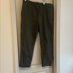 Banana Republic Men's Dark Olive Joggers